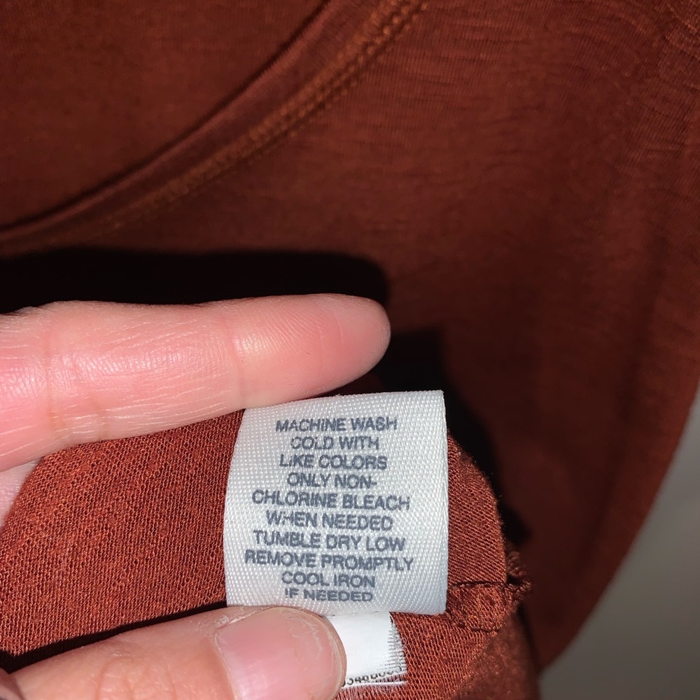 Mudd Shirt Rust Size Large - Picture 5 of 5